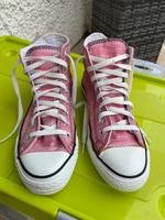 Chucks Converse Größe 6 1/2, 39,5, rosa, Trachtenlook Bayern - Illertissen Vorschau