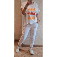 Made in Italy Shirt T-Shirt M Weiß cropped trendy Sommer Style Bayern - Michelau i. OFr. Vorschau