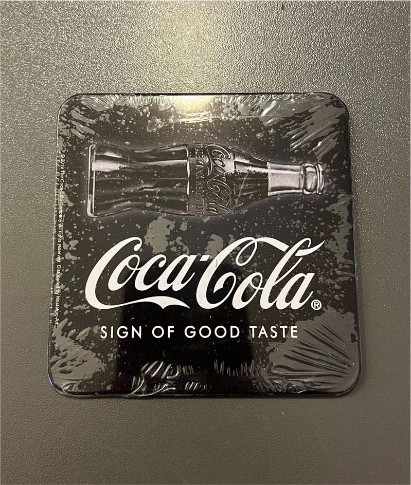 Coca Cola Untersetzer, neu, noch in Folie in Lehrte