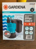 GARDENA Akku Wasser Pumpe 2000/2 mit  18V Akku und Ladegeräte Baden-Württemberg - Tübingen Vorschau