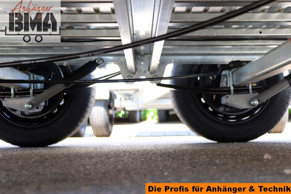 Hapert PKW-Anhänger Maschinentransporter 3500kg 405x179 ALUBODEN in Mühlhausen im Täle