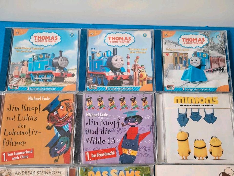 Diverse CD's Hörspiele Kinder*Thomas, Jim Knopf ect.* in Eggersdorf