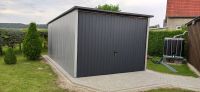 Blechgarage Lagerraum Auto GARAGE Stahlkonstruktion PL 3,5x4,5 Hessen - Helsa Vorschau