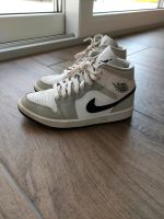 Air Jordan 1 Mid Light Smoke Grey Black in der Größe 38.5 Am Ohmberg - Bischofferode Vorschau