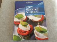 Dr. Oetker, Party-Häppchen & Snacks, über 110 Rezepte, Neuwertig München - Maxvorstadt Vorschau