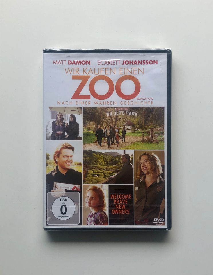 Wir kaufen einen Zoo, DVD, Matt Damon, S.Johansson, NEU & OVP in Düsseldorf