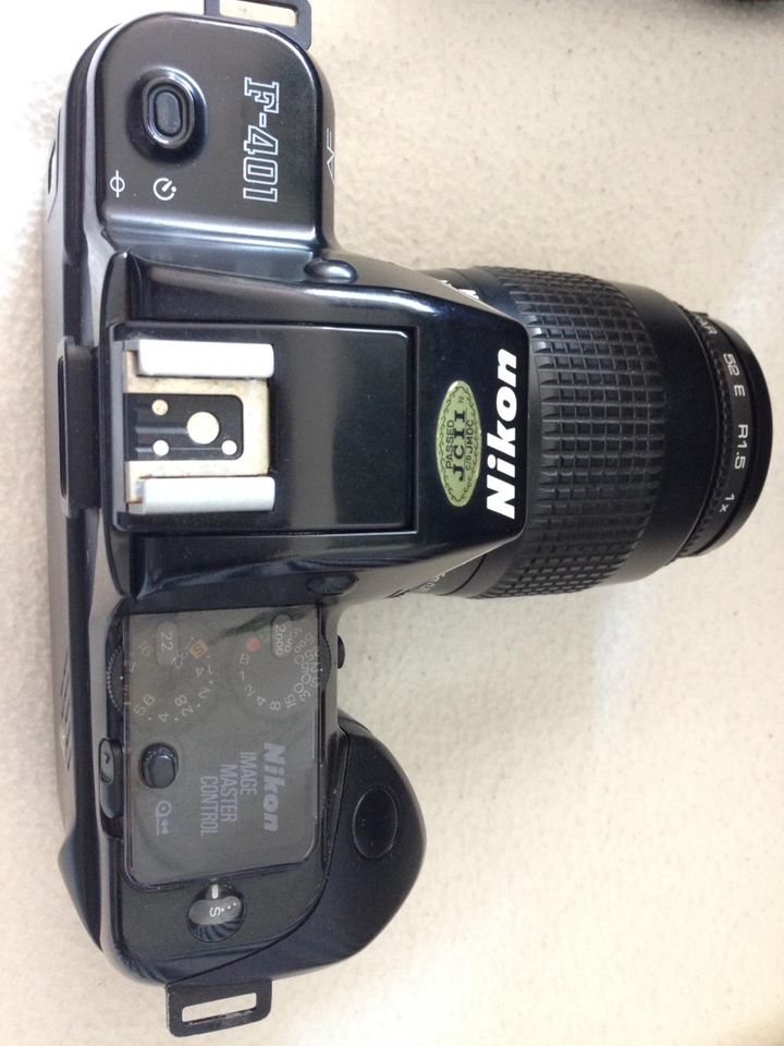 Spiegelreflexkamera Nikon F401 Kamera mit Objektiv,Tasche Zubehör in Ammerbuch