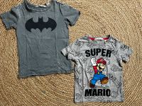 Tshirt / T Shirts / Batman / super Mario / Größe 98/104 H&M Niedersachsen - Weyhe Vorschau