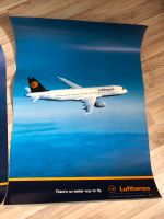 Lufthansa Plakat DIN A2 Airbus A320 Schleswig-Holstein - Lübeck Vorschau