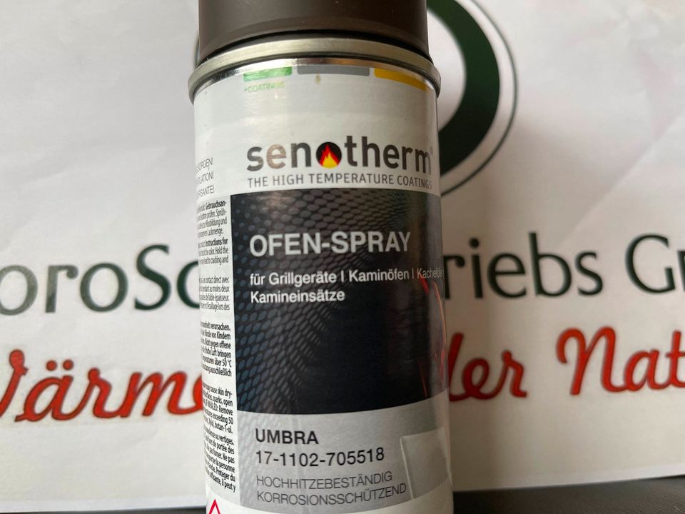 Umbra Senotherm 150 ml Ofenspray hitzebeständiger Ofen Lack Farbe in Wiehl