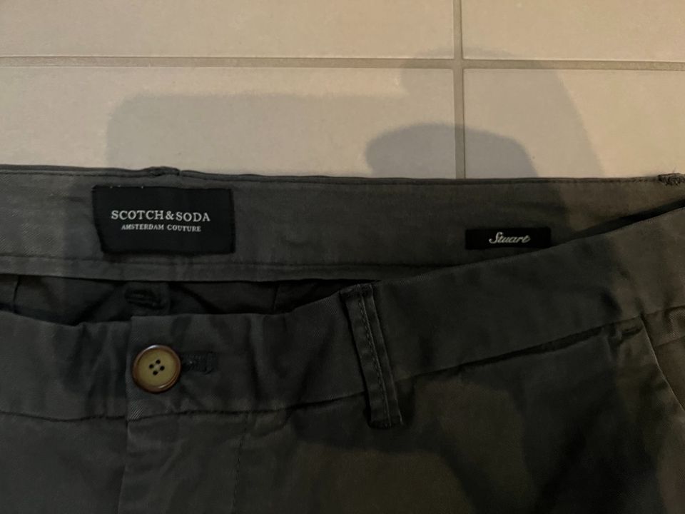 Scotch Soda Chino Stuart 36 34 grün in Bad Kreuznach