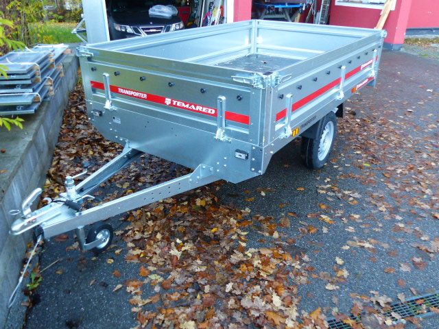 Temared Transporter PKW Hochlader Anhänger 2515 750kg 2,54 X 1,51 in Cham