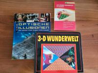 Bücher, 3-D- Wunderwelt, optische Illusionen, Wissenstest, Wissen Nordrhein-Westfalen - Hüllhorst Vorschau