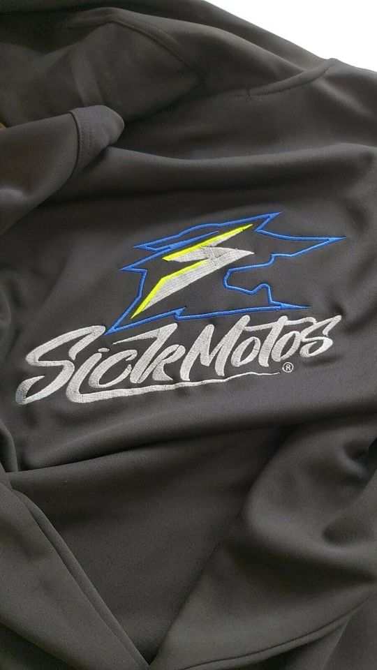 SickMoto’s Hoodie Supermoto Bike Headset  No Grenzgänger in Pöttmes
