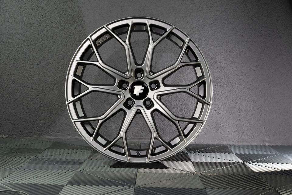 FF Wheels FF01 19 Zoll Sommerräder für Mercedes Benz E CL GLA S Klasse W213 S213 A238 C215 C216 CL500 X156 W156 W220 Coupe Felgen Reifen Räder anthrazit Performance Sommerreifen ABE AMG Kompletträder in Neckarsulm