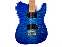 Weller QM Telecaster Quilted Marple E-Gitarre Blau mit Garantie Hessen - Linsengericht Vorschau