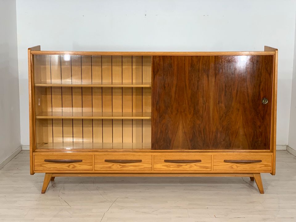 MID CENTURY HIGHBOARD SCHRANK WOHNZIMMERSCHRANK VINTAGE in Berlin