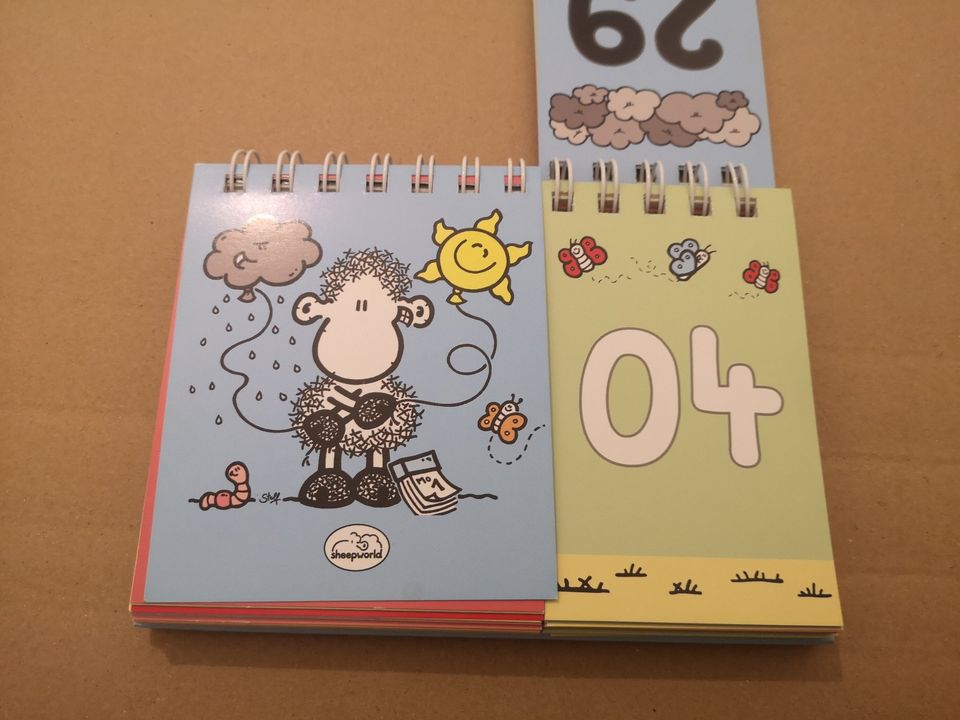 ✿ Sheepworld Dauerkalender Laune Kalender ewiger Geschenk Idee in Mannheim