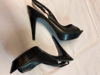 High Heel Peep Toe Pumps Gr. 39 schwarz Nordrhein-Westfalen - Solingen Vorschau