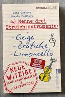 Lena Greiner, Carola Padtberg "Nenne drei Streichinstrumente" Nordrhein-Westfalen - Löhne Vorschau