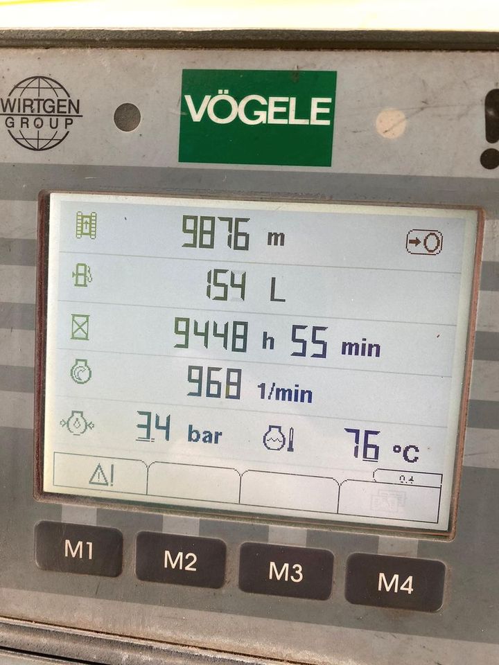 Vögele Super 1603-2 **BJ. 2008 * 9448H/5 bis 6,5M Breit in Überherrn