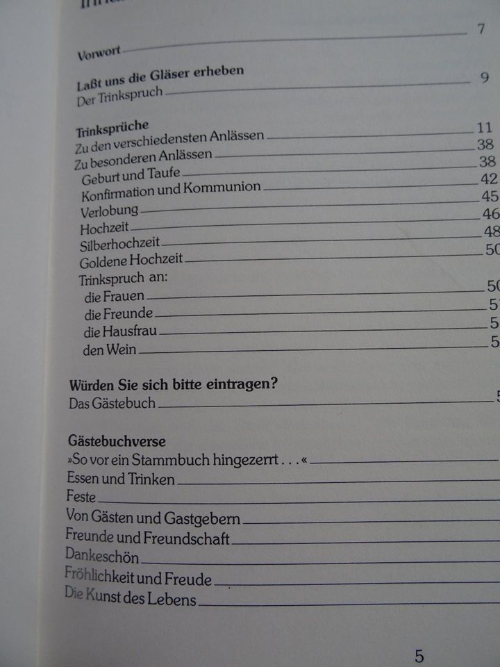 Bildband wie Verse mit  Bewirtung ,Planung 4 versch. Bücher in Bielefeld