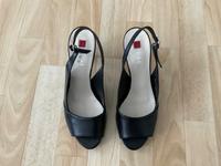 Högl Leder-Sandalen Größe 38,5 mit Absatz 8 cm Baden-Württemberg - Mannheim Vorschau