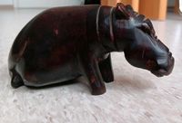 Nilpferd Flusspferd Hippo geschnitzt aus Holz  afrikanisch Baden-Württemberg - Reutlingen Vorschau