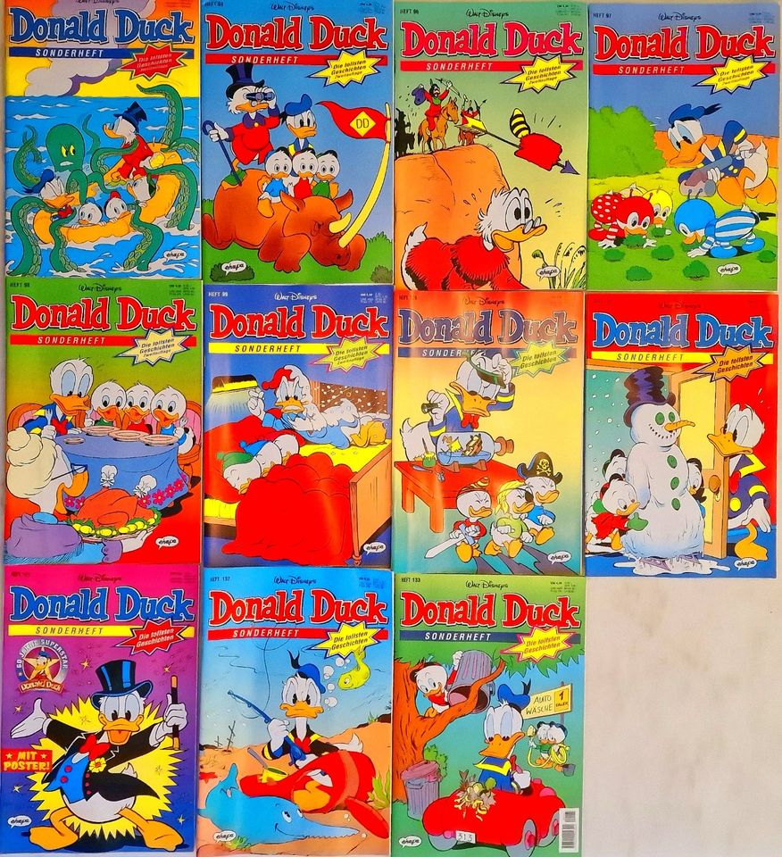 11 x Donald Duck Sonderheft.Die tollsten Geschichten.UNGELESEN !! in Remshalden