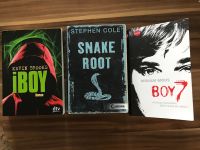 Jugendbücher iBoy von Brooks / Snake Root von Cole / Boy7 v. Mous Baden-Württemberg - Lottstetten Vorschau
