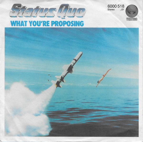 Status Quo - What You're Proposing (7" Vinyl Single, Schallplatt) in Greifswald