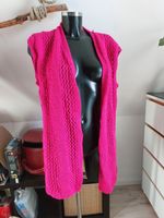 Pinker Strick-Cardigan Weste Strickjacke M Vintage Hannover - Ahlem-Badenstedt-Davenstedt Vorschau