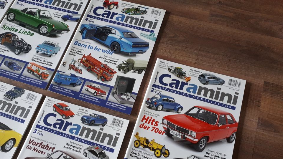 7 Modellauto Magazine "Caramini" Wiking Herpa Minichamps Schuco in Koblenz
