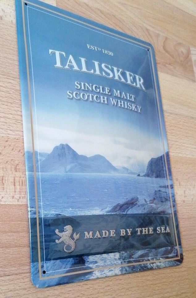 Talisker Whisky Retro Bar Schild Liebhaber Sammler Geschenk #1053 in Bielefeld