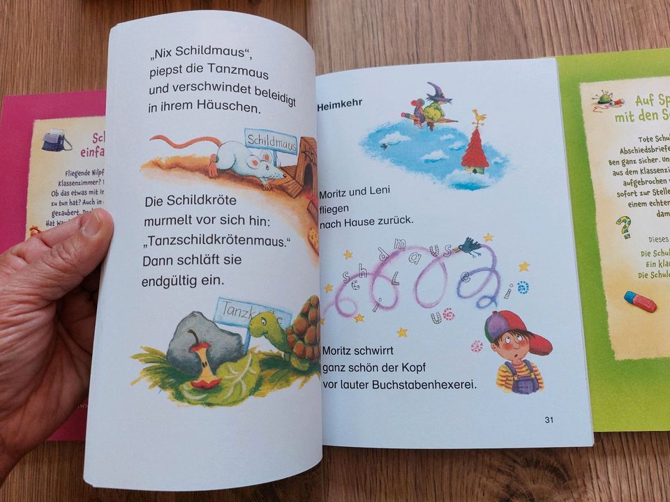 NEU "Hurra, die Schule geht los!", 3 Erstlesebücher Leselöwen BOX in Ettlingen