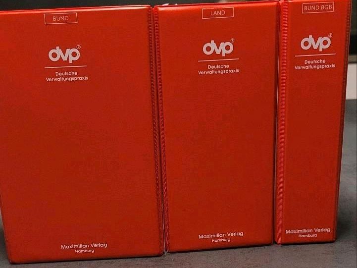 DVP Vorschriftensammlung NRW, Maximilian Verlag in Wuppertal
