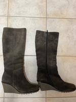 GABOR Velour Lederstiefel GR. 39 / 6 Bayern - Wörthsee Vorschau