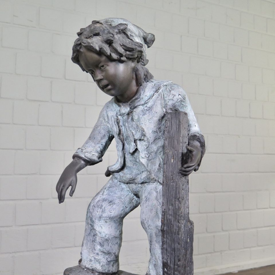 Skulptur Dekoration Kinder Bronze 1,06 m in Nordhorn