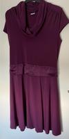 M&S MODE KLEID LILA GR. XL SATIN STRETCH WASSERFALLCURVY Saarland - Marpingen Vorschau