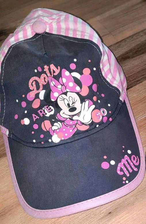 Minnie Mouse Cap Mütze Gr 52 54 in Altdorf