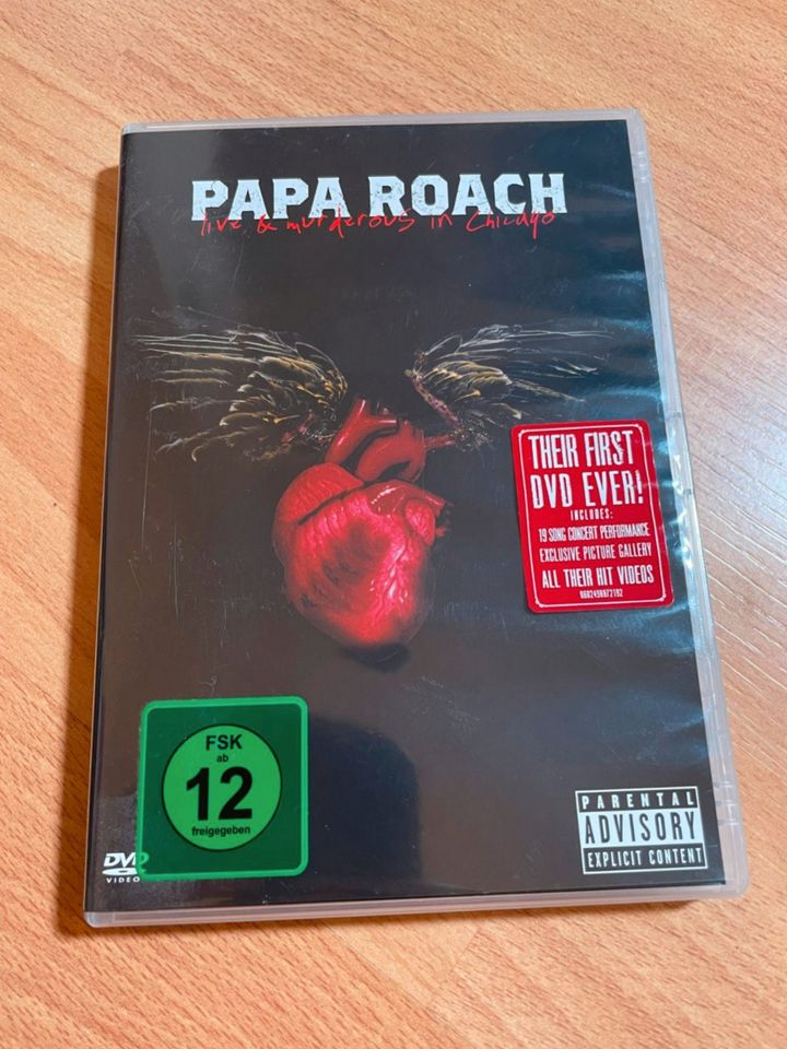 Papa Roach Live  Murderous In Chicago DVD in Hamburg-Nord Hamburg  Langenhorn Musik und CDs gebraucht kaufen eBay Kleinanzeigen ist jetzt  Kleinanzeigen