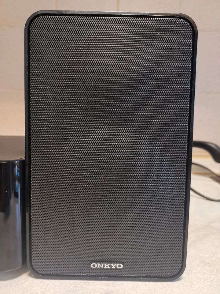 Onkyo Anlage CR 265-schwarz- in Stuttgart