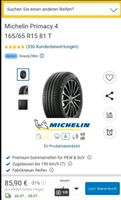 Michelin Sommer Reifen - NEU - 165/65 R 15 Nordrhein-Westfalen - Lippstadt Vorschau