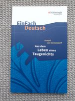 EinFach Deutsch Joseph v. Eichendorff Aus d. Leben e. Taugenichts Hessen - Heuchelheim Vorschau