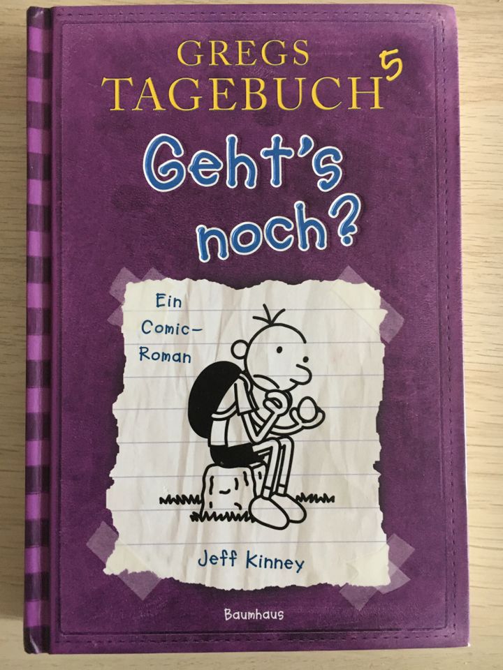 Kinderbuch Gregs Tagebuch 5: Geht's noch? von Jeff Kinney HC in Frankfurt am Main