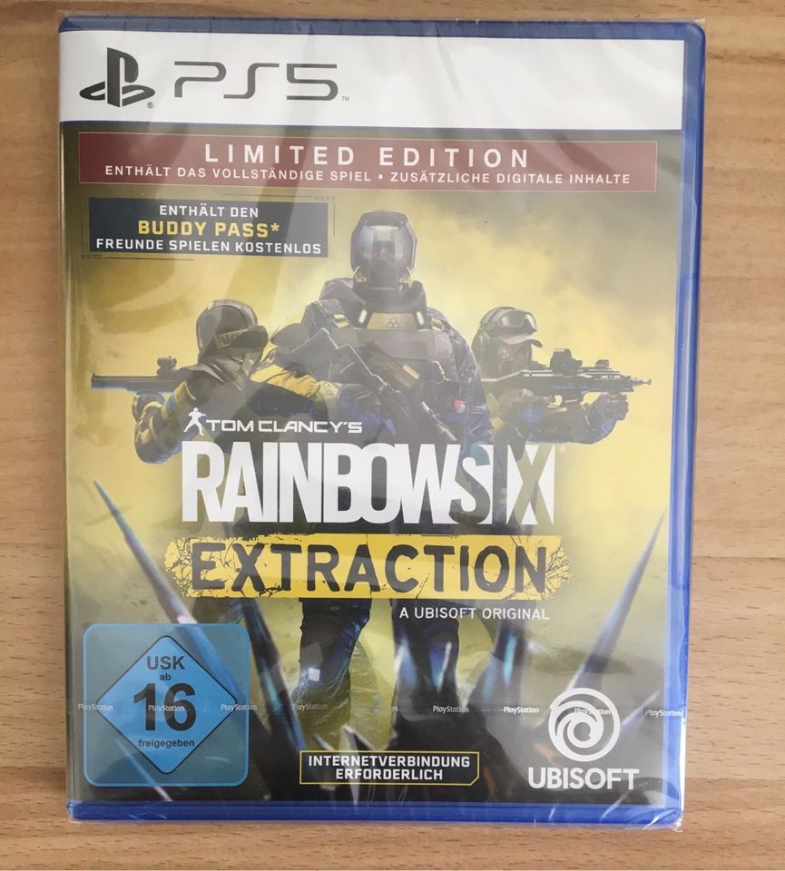 PlayStation 5 RAINBOW SIX EXTRACTION LIMITED EDITION NEU in Aue