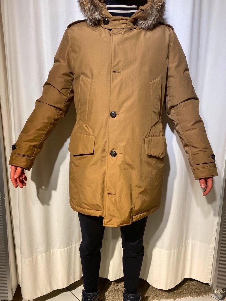 WOOLRICH HERREN JACKE WINTERJACKE IN BEIGE GRÖßE: L in Haan