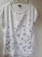 Shirt, edel, grau weiss, Gr.42 Kreis Ostholstein - Eutin Vorschau