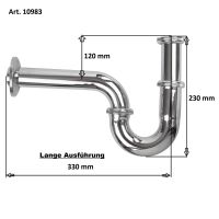 Biete an Edelstahl V2A Bad Röhrensiphon 1 1/4 Zoll 32 mm + 250mm Essen - Essen-West Vorschau