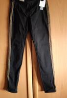 Leggings schwarz mit Streifen in Khaki - Gr. M Saarland - Bexbach Vorschau